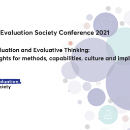 UK Evaluation Society Annual Conference 2021
